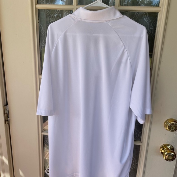 Speedo White Men's Polo Shirt - Picture 2 of 3